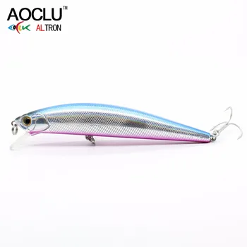 AOCLU wobblers Super Quality 5 Colors 11cm 23g Hard Bait Minnow Crank Fishing lures Bass Fresh Salt water 4# VMC hooks
AOCLU wobblers Super Quality 5 Colors 11cm 23g Hard Bait Minnow Crank Fishing lures Bass Fresh Salt water 4# VMC hooks