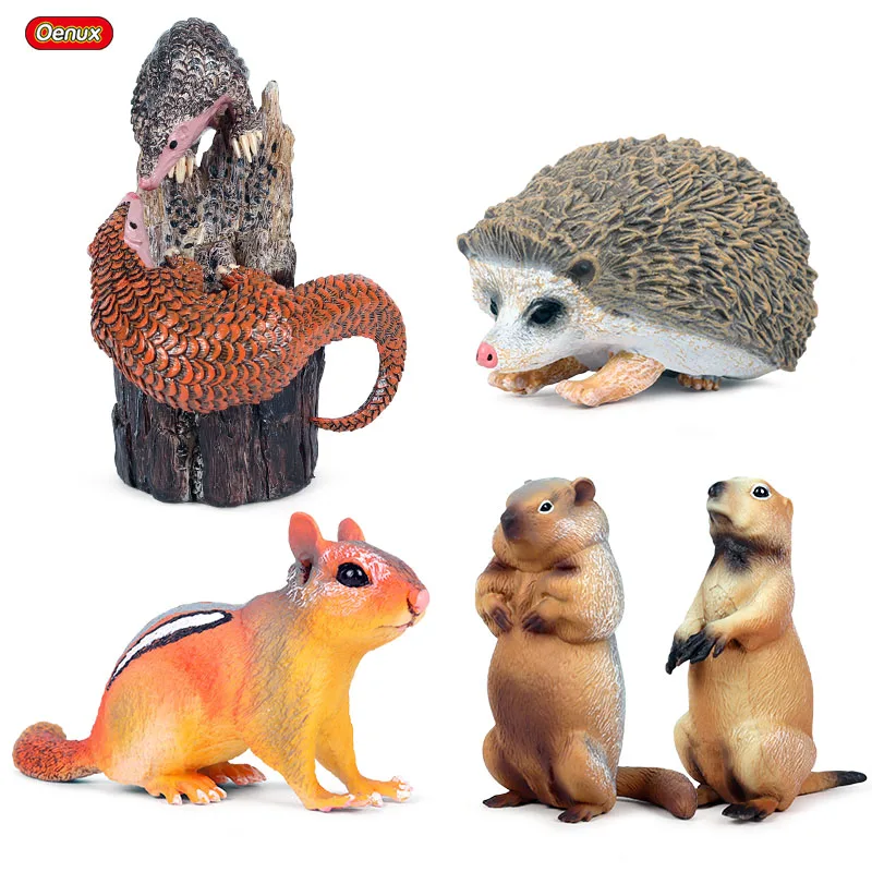 Oenux Wild Hedgehog Marmot Pangolin Chipmunk Mouse Rat Simulation Animal Model Action Figure Figurine Collection Cute Kids Toy
Oenux Wild Hedgehog Marmot Pangolin Chipmunk Mouse Rat Simulation Animal Model Action Figure Figurine Collection Cute Kids Toy