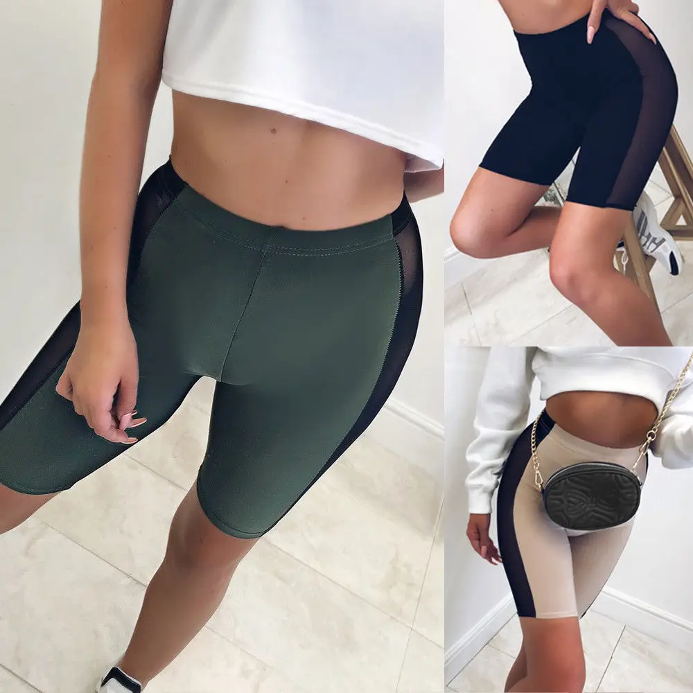 2018 Newly Women Sports Shorts Workout Waistband Skinny Slim Shorts Elastic Waist Shorts 3 Colors Size S-XL
2018 Newly Women Sports Shorts Workout Waistband Skinny Slim Shorts Elastic Waist Shorts 3 Colors Size S-XL