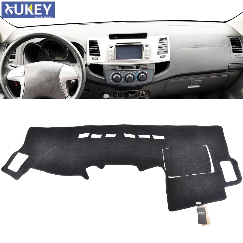 Xukey Dash Mat Dashmat Dashboard Cover Sun Shade Dash Board Cover Carpet For Toyota Hilux SW4 Fortuner 2005 2006 2007 - 2015
Xukey Dash Mat Dashmat Dashboard Cover Sun Shade Dash Board Cover Carpet For Toyota Hilux SW4 Fortuner 2005 2006 2007 - 2015