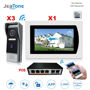 Video Intercom Smart Phone App Unlock IP Video Door Phone 3 Doors Home Access Control System Motion Detection Touch Screen
Video Intercom Smart Phone App Unlock IP Video Door Phone 3 Doors Home Access Control System Motion Detection Touch Screen