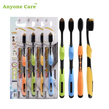 4pcs Single pack charcoal toothbrush black double layer soft hair Nano Brush tooth gingival Adult Toothbrush
4pcs Single pack charcoal toothbrush black double layer soft hair Nano Brush tooth gingival Adult Toothbrush