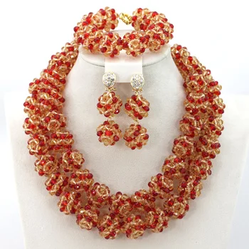 Wholesale Dubai Red and Gold Jewelry Set Marvelous Costume Jewelry Set New Handmade Free Shipping BN403
Wholesale Dubai Red and Gold Jewelry Set Marvelous Costume Jewelry Set New Handmade Free Shipping BN403