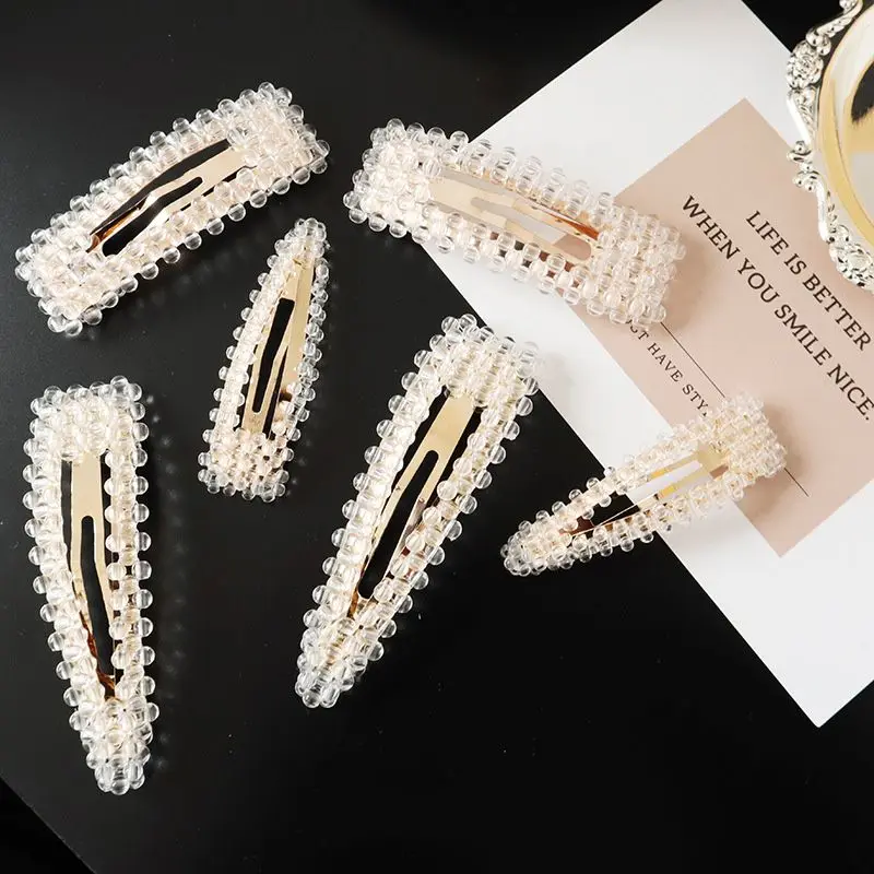 1 PC Korea Fashion Crystal Hairpins Geometric Rectangle Water drop Hair clips Hairgrip For Women Girls Hair Styling Tools
1 PC Korea Fashion Crystal Hairpins Geometric Rectangle Water drop Hair clips Hairgrip For Women Girls Hair Styling Tools
