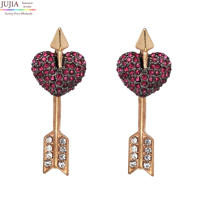 JUJIA 2019 New Free shipping statement crystal heart simple dangle drop Earrings for women earrings Factory Price
JUJIA 2019 New Free shipping statement crystal heart simple dangle drop Earrings for women earrings Factory Price