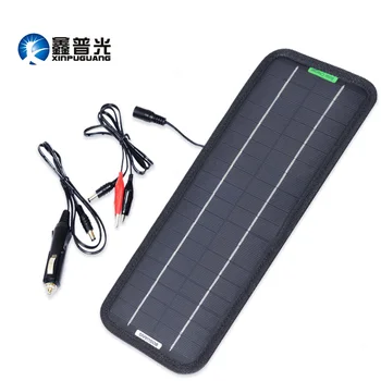 Xinpuguang 5W 18V Solar Panel Mono Cell Maintainer Charger for 12V Battery Car Cigarette Lighter Charging Alligator 325*125mm
Xinpuguang 5W 18V Solar Panel Mono Cell Maintainer Charger for 12V Battery Car Cigarette Lighter Charging Alligator 325*125mm