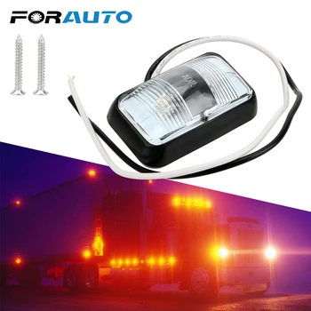 FORAUTO Truck Side Marker Light For Trailer Boat Dark Warning Piranha Blinker Light 2 LED Red Yellow DC 10V-30V Car-Styling
FORAUTO Truck Side Marker Light For Trailer Boat Dark Warning Piranha Blinker Light 2 LED Red Yellow DC 10V-30V Car-Styling