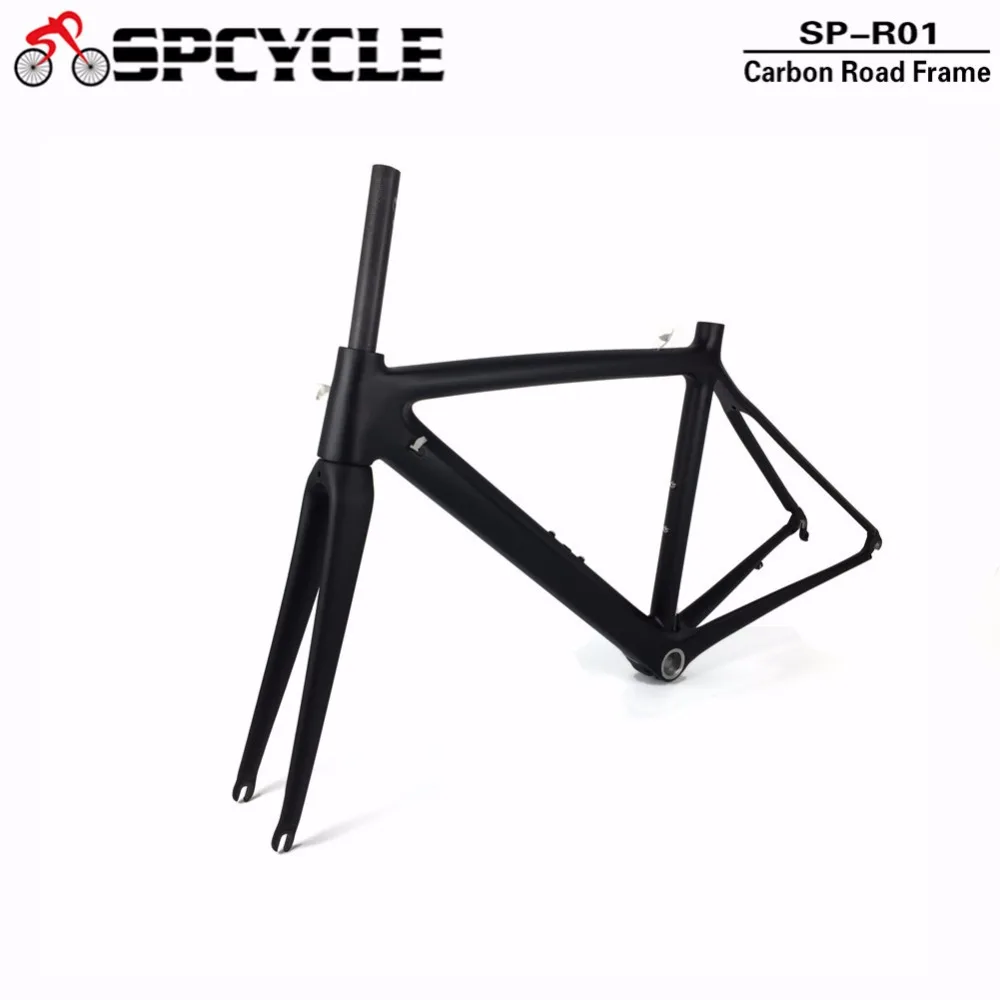 

T1000 Road Bicycle Carbon Frames, Cycling Full Carbon Road Bike Framesets Racing Bicycle Carbon Frames Size 50/53/55cm