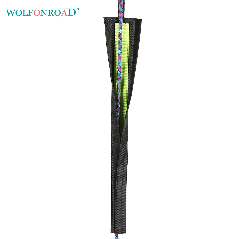 WOLFONROAD Rock Climbing Rope Sheathing Protective Rope Anti-Wear Cover Rope Protector Sport Climbing Accessory L-XDQJ-110
WOLFONROAD Rock Climbing Rope Sheathing Protective Rope Anti-Wear Cover Rope Protector Sport Climbing Accessory L-XDQJ-110