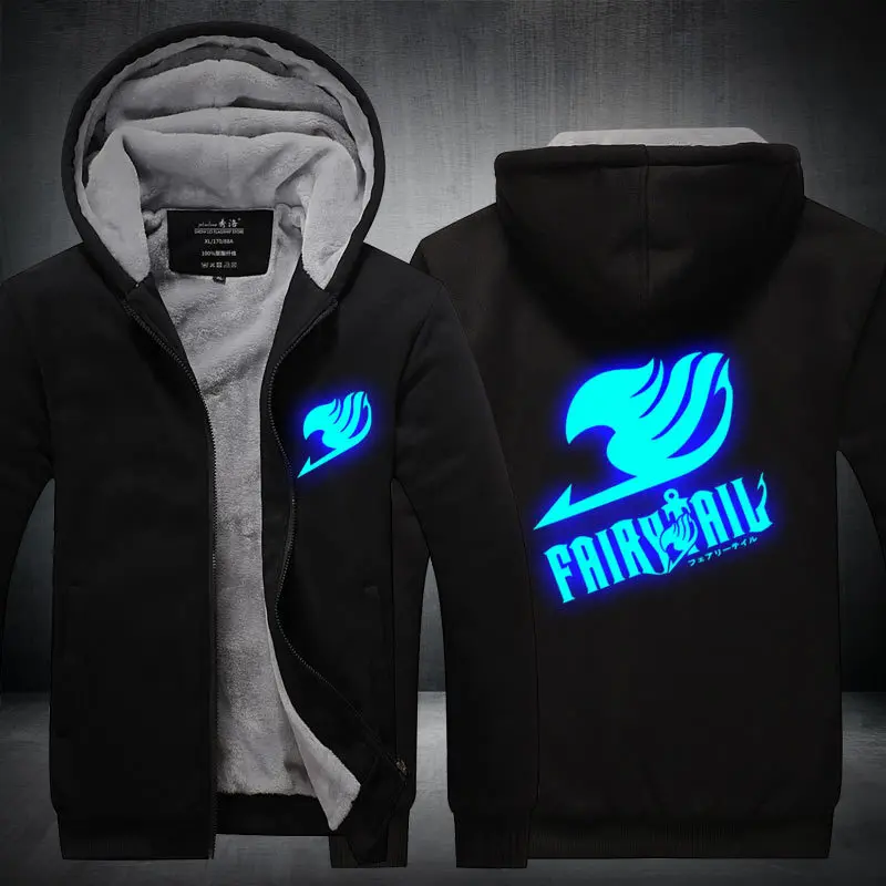 2018 Zipper Man Women Anime Hoodies Fairy Tail Logo Cosplay Blue Green Luminous Thicken Print Coats Unisex Jackets Sweatshirts
2018 Zipper Man Women Anime Hoodies Fairy Tail Logo Cosplay Blue Green Luminous Thicken Print Coats Unisex Jackets Sweatshirts