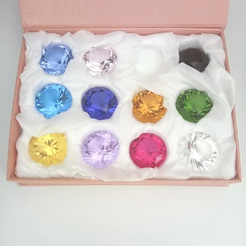 50mm 10pcs Lt Sapphire Glass Crystal Diamond Paperweight For Souvenir Gifts Wedding Decoration New
50mm 10pcs Lt Sapphire Glass Crystal Diamond Paperweight For Souvenir Gifts Wedding Decoration New