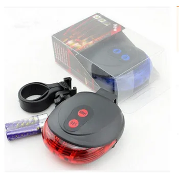 Bike Cycling Lights Waterproof 5 Led 2 Lasers 3 Modes Bike Taillight Safety Warning Light Bicycle Rear Bycicle Light Tail Lamp
Bike Cycling Lights Waterproof 5 Led 2 Lasers 3 Modes Bike Taillight Safety Warning Light Bicycle Rear Bycicle Light Tail Lamp