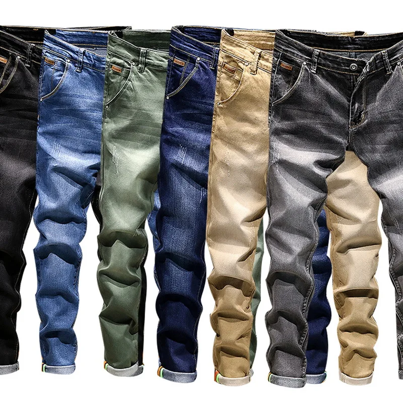 HEFLASHOR 2019 Autumn Classic Men Jeans casual Solid Slim Racer Biker Jeans Fashion Hiphop Streetwear Basic Vintage Jeans Male
HEFLASHOR 2019 Autumn Classic Men Jeans casual Solid Slim Racer Biker Jeans Fashion Hiphop Streetwear Basic Vintage Jeans Male