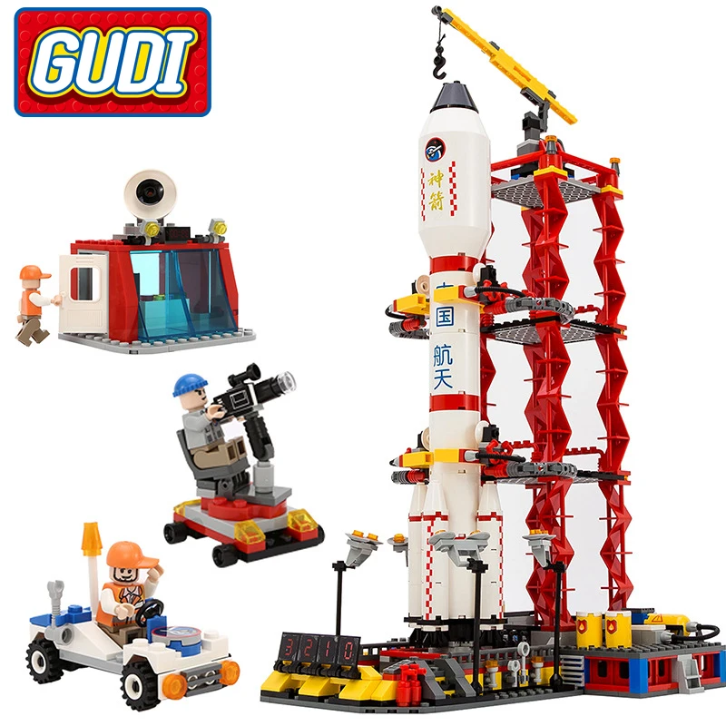 GUDI City Space Center Rocket Space Shuttle Blocks 753pcs Bricks Building Blocks Birthday Gift Educational Toys For Children
GUDI City Space Center Rocket Space Shuttle Blocks 753pcs Bricks Building Blocks Birthday Gift Educational Toys For Children