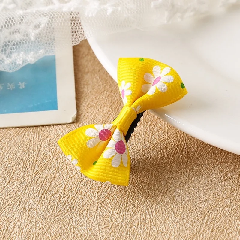 1/20pcs 2" Mini Hair Bow Grosgrain Ribbon Bows with Alligator Clips for Baby Girls Toddlers Kids in Pairs | Детская одежда и