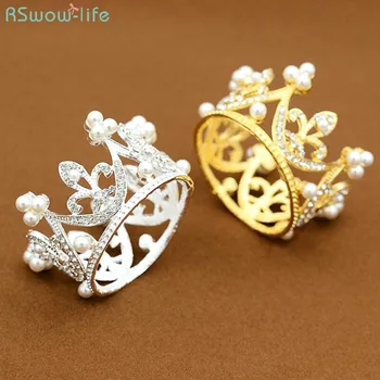 2pcs Children Round Cake Crown Gift Baking Decoration Accessories Birthday Alloy Pearl Headwear Gold Silver Wedding Decor Party
2pcs Children Round Cake Crown Gift Baking Decoration Accessories Birthday Alloy Pearl Headwear Gold Silver Wedding Decor Party