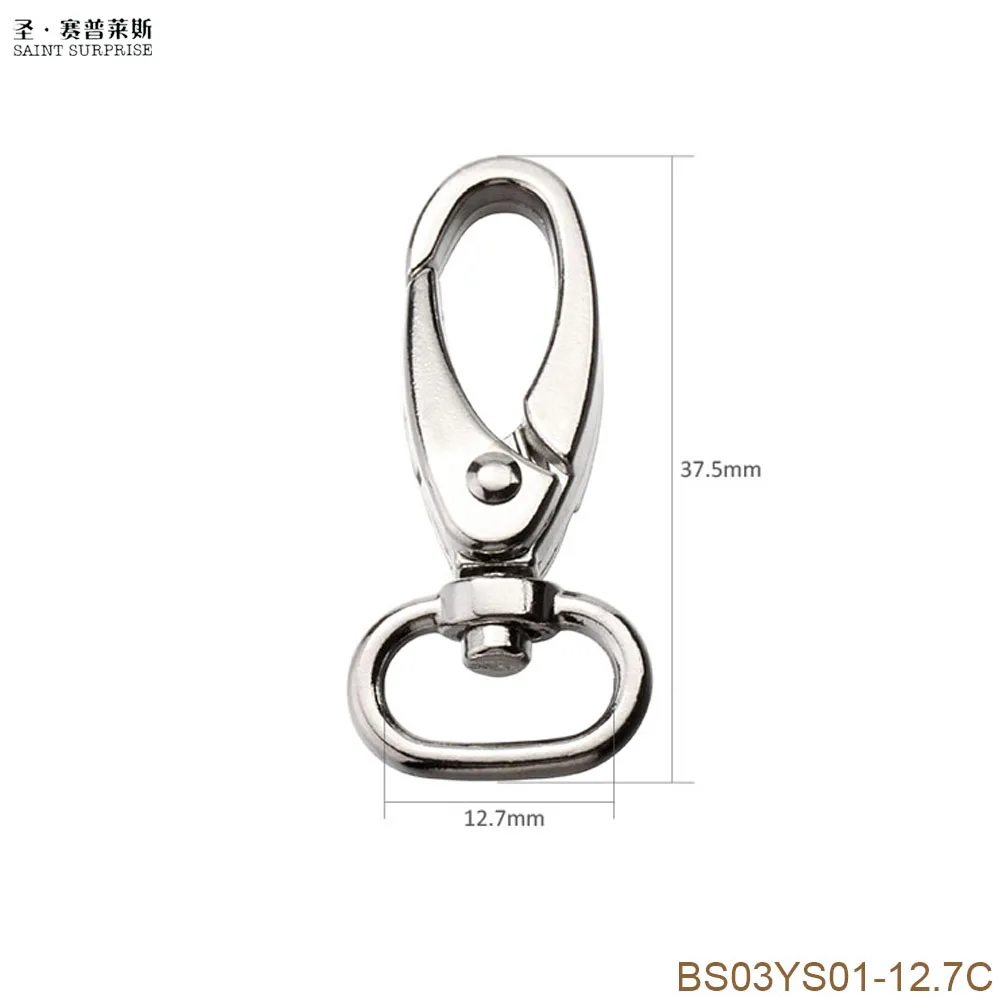 10Pcs 37.5mm Swivel Trigger Clips Snap Hooks Lobster Clasp Keychain Bag DIY Craft Lobster Key Buckle Bs03ys01-12.7C
10Pcs 37.5mm Swivel Trigger Clips Snap Hooks Lobster Clasp Keychain Bag DIY Craft Lobster Key Buckle Bs03ys01-12.7C