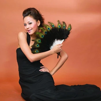 New Spain Leques Ladies Folding Peacock Feather Hand Fans,Wholesale Personalized Bamboo Fan Of Old Wedding Decoration Dance 14
New Spain Leques Ladies Folding Peacock Feather Hand Fans,Wholesale Personalized Bamboo Fan Of Old Wedding Decoration Dance 14