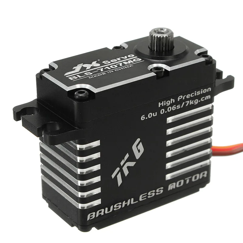 JX BLS-7107MG Servo 7KG High Precision Steel Gear Digital Brushless Lock Tail Servo for RC Helicopter Parts Accessories Accs
JX BLS-7107MG Servo 7KG High Precision Steel Gear Digital Brushless Lock Tail Servo for RC Helicopter Parts Accessories Accs