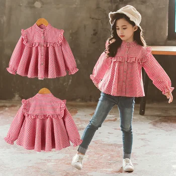 7 8 Years Kids Baby Girls red casual Plaid Blouses & Shirts Toddler girl Long Sleeve Teenager Clothes Fashion Autumn Kids Tops
7 8 Years Kids Baby Girls red casual Plaid Blouses & Shirts Toddler girl Long Sleeve Teenager Clothes Fashion Autumn Kids Tops