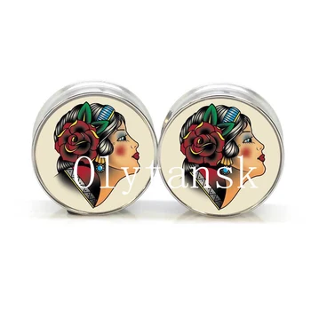 Mix 10 sizes stainless steel body jewelry tattoo gypsy lady double flare ear plug gauegs flesh tunnel earlet 60pcs/lot
Mix 10 sizes stainless steel body jewelry tattoo gypsy lady double flare ear plug gauegs flesh tunnel earlet 60pcs/lot
