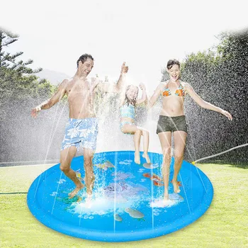 170cm Outdoor Children Playing Swimming Pool Toy Water Sprinkler Mat Lawn Cushion Cushion Pool Games Beach Party Summer Toy
170cm Outdoor Children Playing Swimming Pool Toy Water Sprinkler Mat Lawn Cushion Cushion Pool Games Beach Party Summer Toy