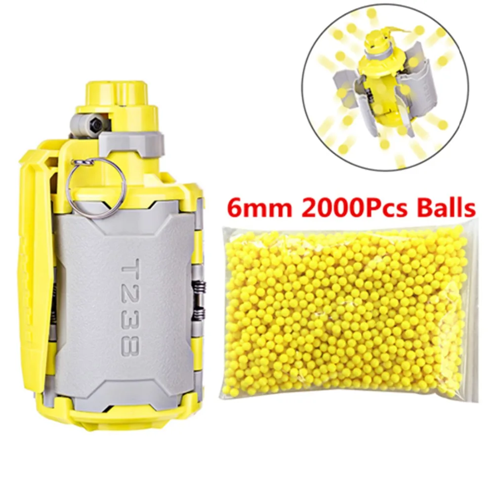 T238 V2 Time-delayed Water Bullet Bomb for Nerf Funny Gel Ball /for Airsoft Wargame +6mm 2000pc /7mm 10000pcs CrystalWater Balls
T238 V2 Time-delayed Water Bullet Bomb for Nerf Funny Gel Ball /for Airsoft Wargame +6mm 2000pc /7mm 10000pcs CrystalWater Balls