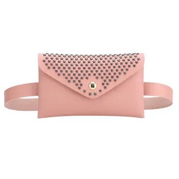 Stylish Handbag With Matching Colors Fashion Women Outdoor Rivets Hasp Solid Color Messenger Bag Chest Bag Waist Bag
Stylish Handbag With Matching Colors Fashion Women Outdoor Rivets Hasp Solid Color Messenger Bag Chest Bag Waist Bag