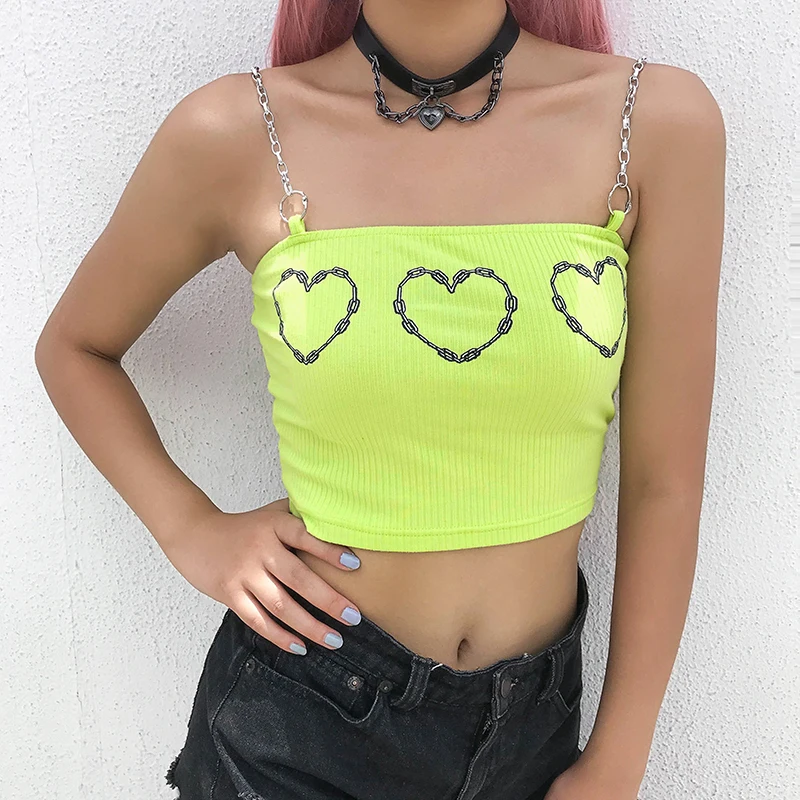 Summer Neon Green Sleeveless Cropped Camis Top Backless Sexy Bralette Crop Top Women Harajuku Streetwear Spaghetti Strap Tops
Summer Neon Green Sleeveless Cropped Camis Top Backless Sexy Bralette Crop Top Women Harajuku Streetwear Spaghetti Strap Tops