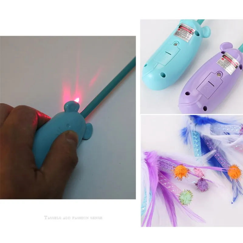 LED Laser Pet Cat Toy Mouse Shaped Laser Light Toy Tease Cat Wand Toy With Feather Catcher Interactive Toy with Cat New
LED Laser Pet Cat Toy Mouse Shaped Laser Light Toy Tease Cat Wand Toy With Feather Catcher Interactive Toy with Cat New