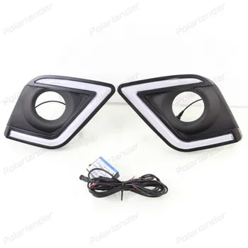 2 pcs Car DRL 12V led Daytime Running Light Yellow Signal lamp Waterproof ABS For T/oyota H/ilux R/evo V/igo 2015 2016 
2 pcs Car DRL 12V led Daytime Running Light Yellow Signal lamp Waterproof ABS For T/oyota H/ilux R/evo V/igo 2015 2016