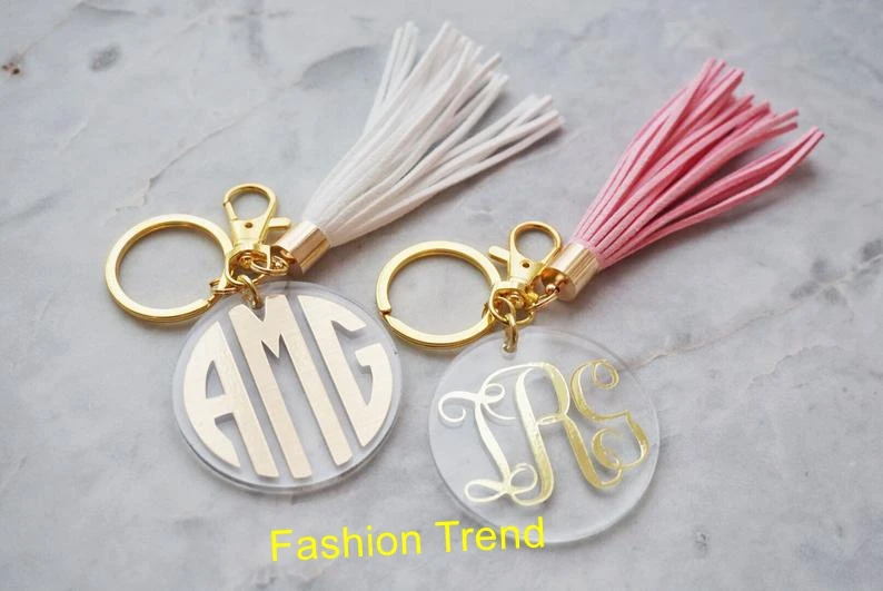 100pcs/lot Wholesale New Style Personalized New Hot Sale Monogrammed Acrylic Clear Round Tassel Keychain
100pcs/lot Wholesale New Style Personalized New Hot Sale Monogrammed Acrylic Clear Round Tassel Keychain