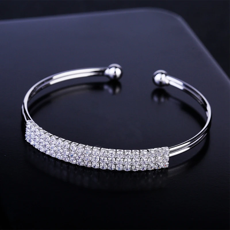 WIN-B Fashions Opening Charms Cubic Zirconia Tennis Bracelet & Bangles Women Female Gifts New Luxury Wedding Jewelry Pulseiras
WIN-B Fashions Opening Charms Cubic Zirconia Tennis Bracelet & Bangles Women Female Gifts New Luxury Wedding Jewelry Pulseiras