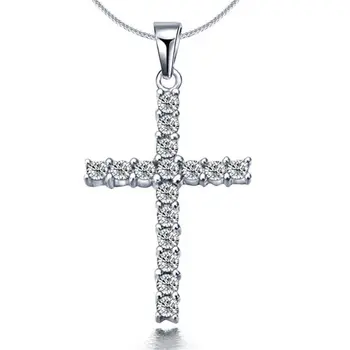 Druzy Shiny Silver Cross Rhinestone Pendant Necklace For Woman Sweet Simple Collar Girls Choker Femme Chain Jewelry Dropshipping
Druzy Shiny Silver Cross Rhinestone Pendant Necklace For Woman Sweet Simple Collar Girls Choker Femme Chain Jewelry Dropshipping
