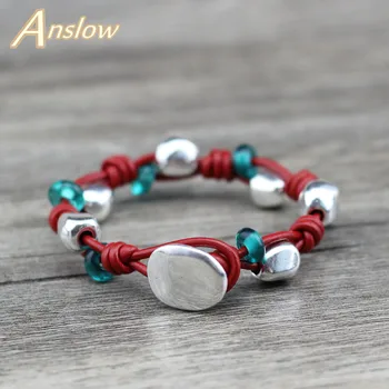 Anslow Hot Bramd Fashion Jewelry New Design Beads Handmade Wrap Leather Bracelet For Women Men Christmas Gift LOW0638LB
Anslow Hot Bramd Fashion Jewelry New Design Beads Handmade Wrap Leather Bracelet For Women Men Christmas Gift LOW0638LB