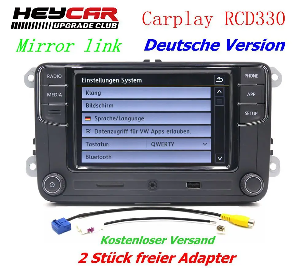 German version RCD330 Plus CarPlay Radio For VW Golf 5 Jetta MK5 MK6 CC Tiguan Passat B6 B7 Polo 6RD 035 187B
German version RCD330 Plus CarPlay Radio For VW Golf 5 Jetta MK5 MK6 CC Tiguan Passat B6 B7 Polo 6RD 035 187B