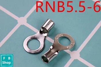 Free shipping RNB5.5-6 Non-insulated ring terminal AWG 12-10 electrical wire crimp naked connector
Free shipping RNB5.5-6 Non-insulated ring terminal AWG 12-10 electrical wire crimp naked connector