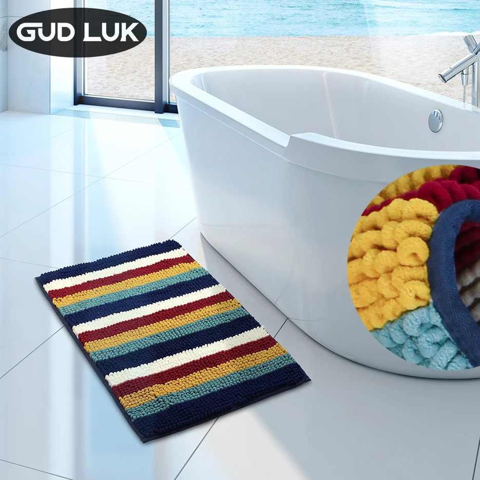 Bathroom Mats Fluffy Rugs Anti-Skid floor mats Shaggy Alfombra Microfiber BathMat Soft carpet tapis 50*80cm XN001-RE
Bathroom Mats Fluffy Rugs Anti-Skid floor mats Shaggy Alfombra Microfiber BathMat Soft carpet tapis 50*80cm XN001-RE