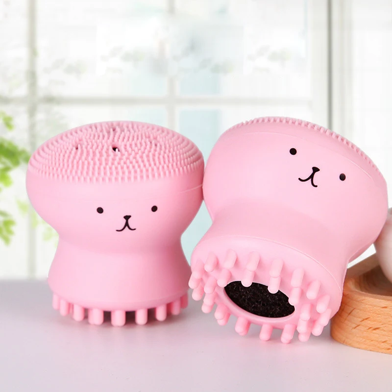 New Silicone Face Cleansing Brush Facial Cleanser Pore Cleaner Exfoliator Face Scrub Washing Brush Skin Care Small Octopus Shape
New Silicone Face Cleansing Brush Facial Cleanser Pore Cleaner Exfoliator Face Scrub Washing Brush Skin Care Small Octopus Shape