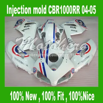 Injection CBR1000 04 05 Fairing kits for HONDA CBR1000RR 04 05 CBR1000 2004 2005 CBR 1000RR 04 05 white fairings Parts #S7H81
Injection CBR1000 04 05 Fairing kits for HONDA CBR1000RR 04 05 CBR1000 2004 2005 CBR 1000RR 04 05 white fairings Parts #S7H81
