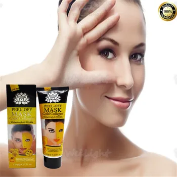Hot sale 1 Bottle = 120g Real 24K gold Collagen Deep Moisturizing Brightening Whitening Face Mask Skin Care Essence Facial Mask
Hot sale 1 Bottle = 120g Real 24K gold Collagen Deep Moisturizing Brightening Whitening Face Mask Skin Care Essence Facial Mask