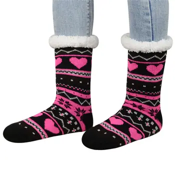 Autumn Winter Thicken Plush Knitted Cotton Socks Women Non-slip Home Floor Socks Warm Mid-calf Hosiery For House Slippers New
Autumn Winter Thicken Plush Knitted Cotton Socks Women Non-slip Home Floor Socks Warm Mid-calf Hosiery For House Slippers New