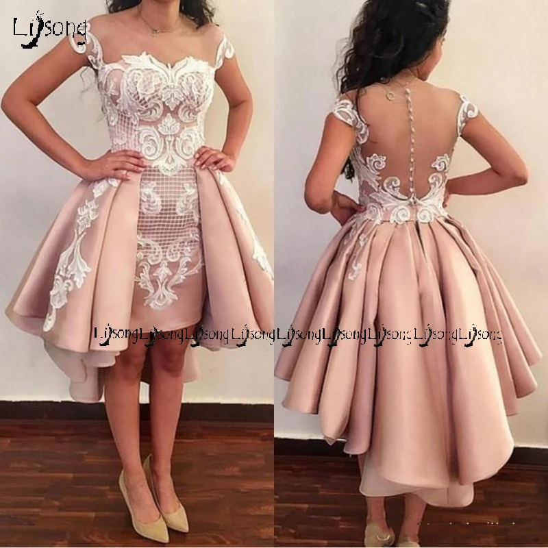 Muted Pink Short Prom Ball Gown Pleated High-low Women Party Wear Birthday Celebrity Fashion Dresses Custom Made Backless Gown
Muted Pink Short Prom Ball Gown Pleated High-low Women Party Wear Birthday Celebrity Fashion Dresses Custom Made Backless Gown