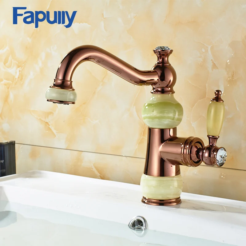 luxury single handle rose goldjade mixer tap 360 degrees bathroom brass wash basin faucet
luxury single handle rose goldjade mixer tap 360 degrees bathroom brass wash basin faucet