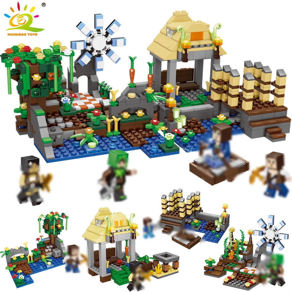 723pcs 4in1 Minecrafted Dream Park Building Block Compatible City Steve Figures Bricks Educational toys for children
723pcs 4in1 Minecrafted Dream Park Building Block Compatible City Steve Figures Bricks Educational toys for children