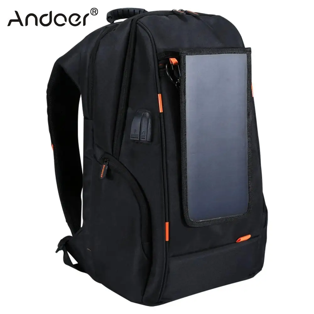 Solar Panel Outdoor Charging Backpack with USB Port Waterproof Breathable Travel Bag Wear-resisting Anti-theft Backpack Bag
Solar Panel Outdoor Charging Backpack with USB Port Waterproof Breathable Travel Bag Wear-resisting Anti-theft Backpack Bag