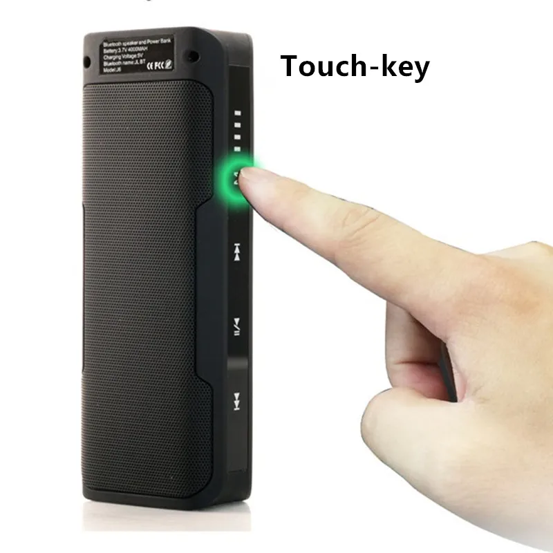 Touched Bluetooth Speaker font b Power b font font b Bank b font 4000mah Portable Mini