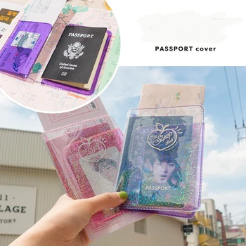 Lovely Bentoy Women Passport Cover Transprent Jelly Heart Passport Card Case Girls Waterproof Passport Holder Travel Ticket Bag
Lovely Bentoy Women Passport Cover Transprent Jelly Heart Passport Card Case Girls Waterproof Passport Holder Travel Ticket Bag