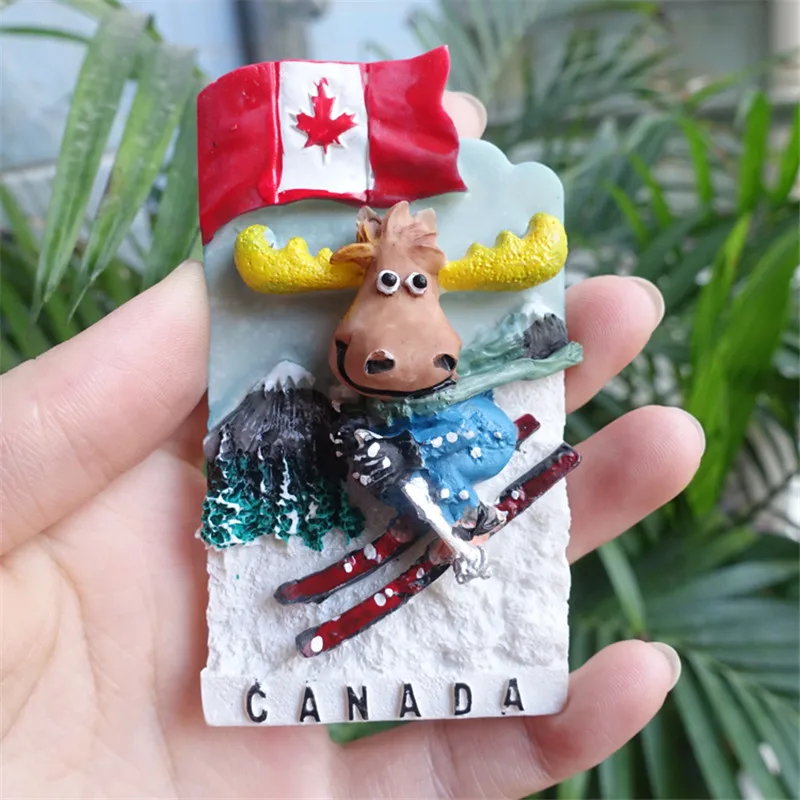 Canada Flag & Elk C Fridge Magnets for Kids Cartoon Tourist Souvenirs Magnetic Stickers for Home Decor Hand drawn Gifts
Canada Flag & Elk C Fridge Magnets for Kids Cartoon Tourist Souvenirs Magnetic Stickers for Home Decor Hand drawn Gifts