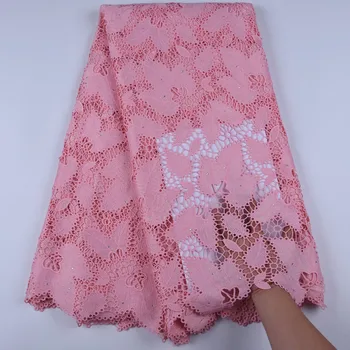 Hot Selling African French Water Soluble Guipure Lace Fabric High Quality Nigerian Guipure Cord Lace Fabric For Wedding A1668
Hot Selling African French Water Soluble Guipure Lace Fabric High Quality Nigerian Guipure Cord Lace Fabric For Wedding A1668